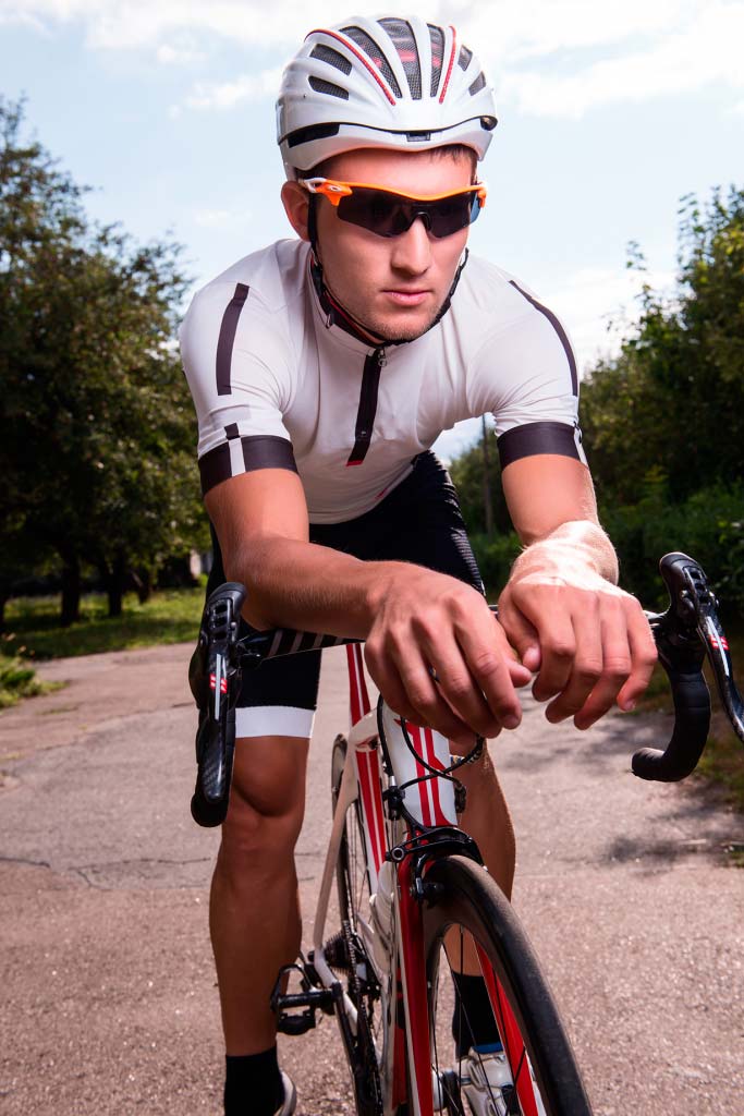 ciclista haciendo ejercicio