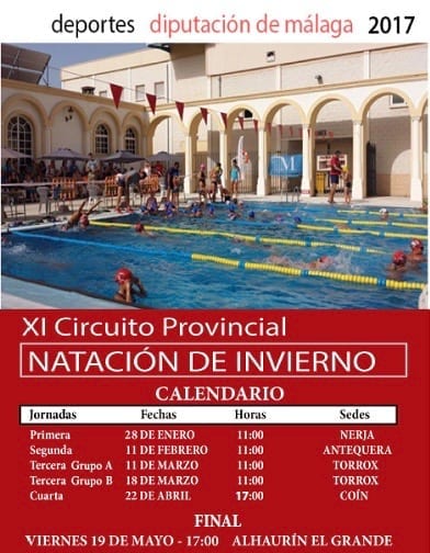 circuito provincial de natacion malaga
