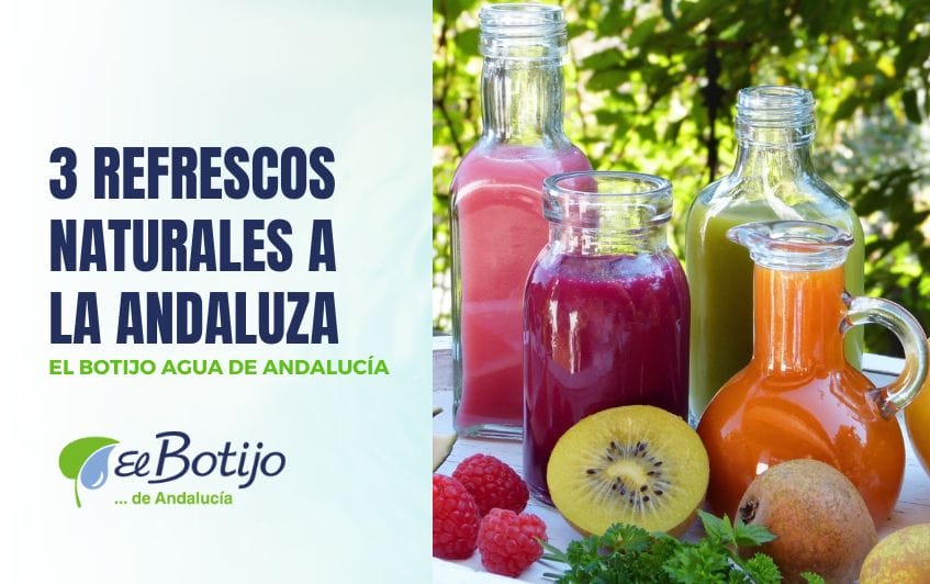 Refrescos naturales fáciles y con un toque andaluz