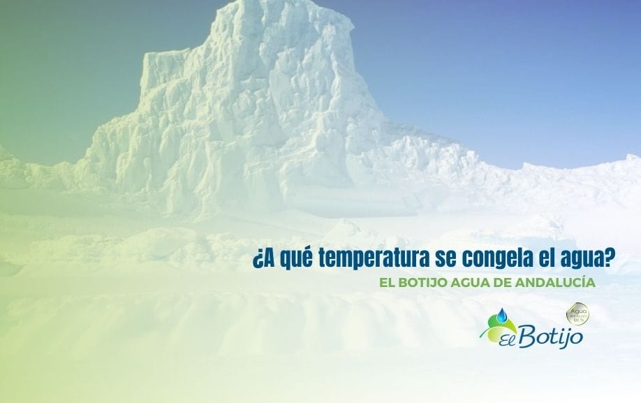 A qué temperatura se congela el agua