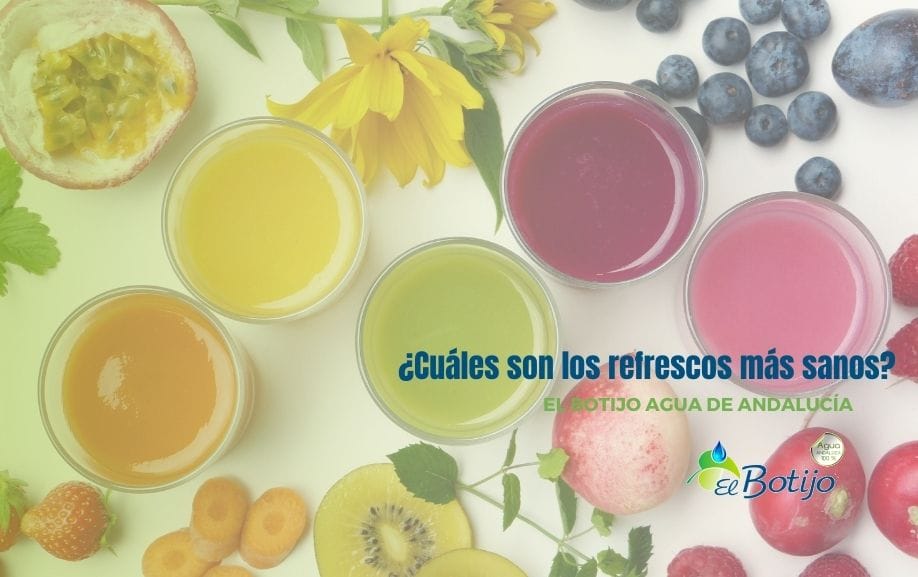 Refrescos naturales más sanos