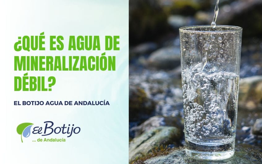 agua de mineralización débil