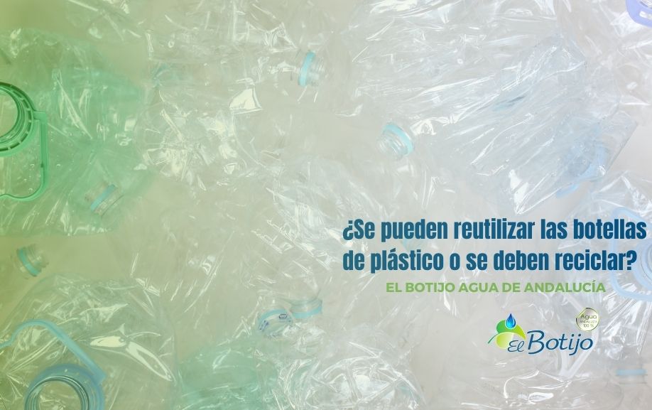 Reutilización botellas plástico