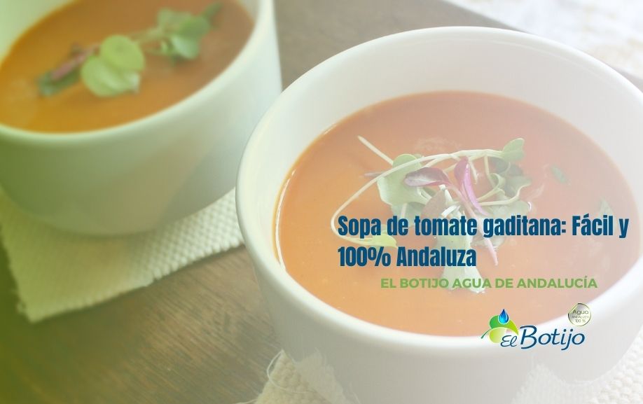 Sopa de tomate gaditana