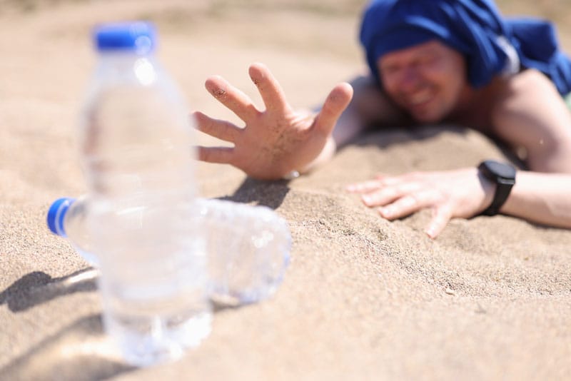 cuantos dias se puede vivir sin beber agua