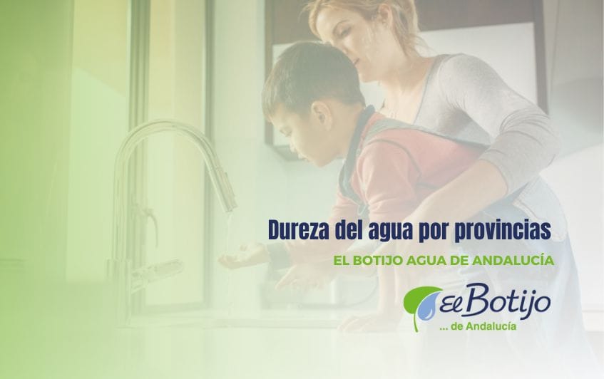 Dureza del agua por provincias Andalucia