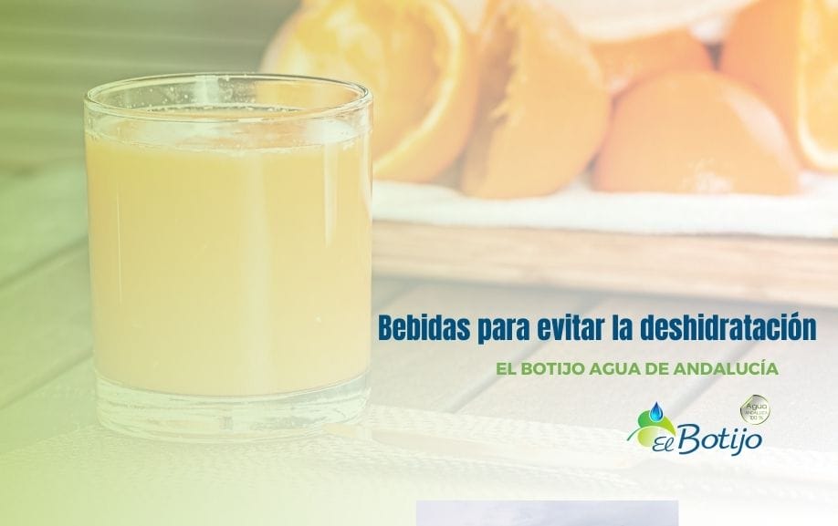 Bebidas para evitar la deshidratación