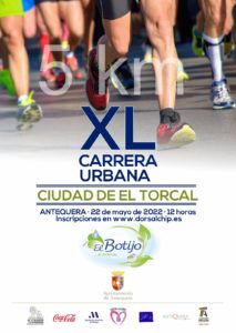Cartel XL Carrera Urbana El Botijo "Ciudad del Torcal"