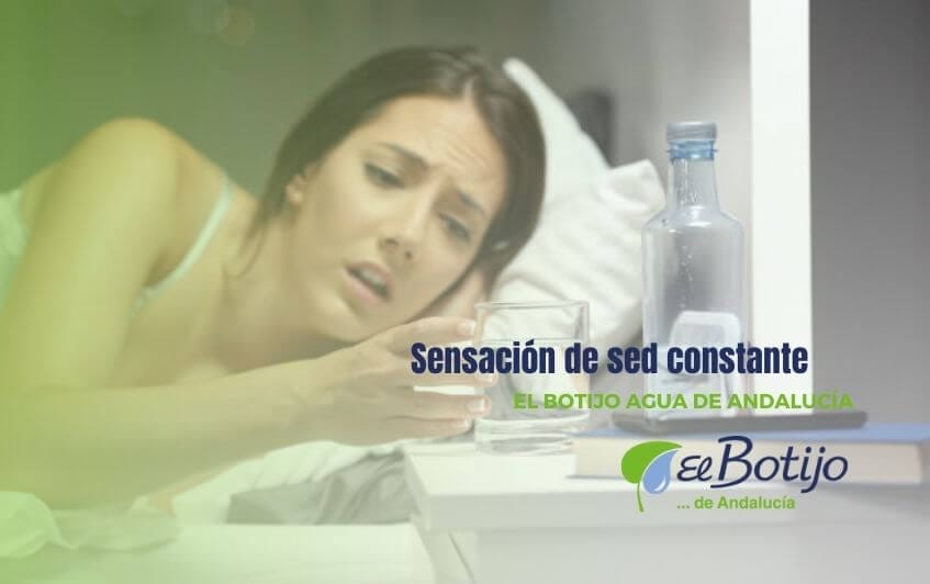 Sensación de sed constante