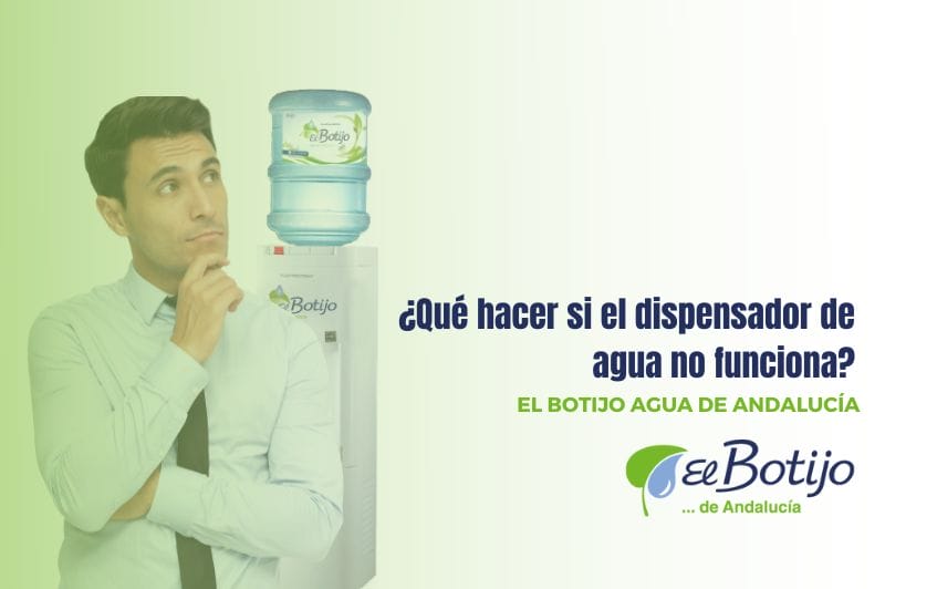 ¿Qué hacer si el dispensador de agua no funciona?