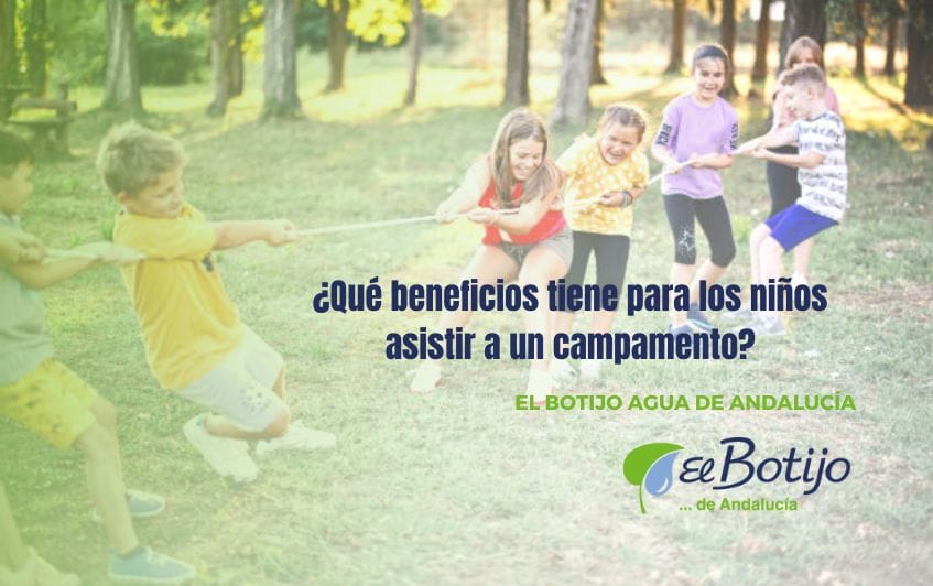 Beneficios del campamento en niños