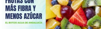 Frutas con más fibra y menos azúcar