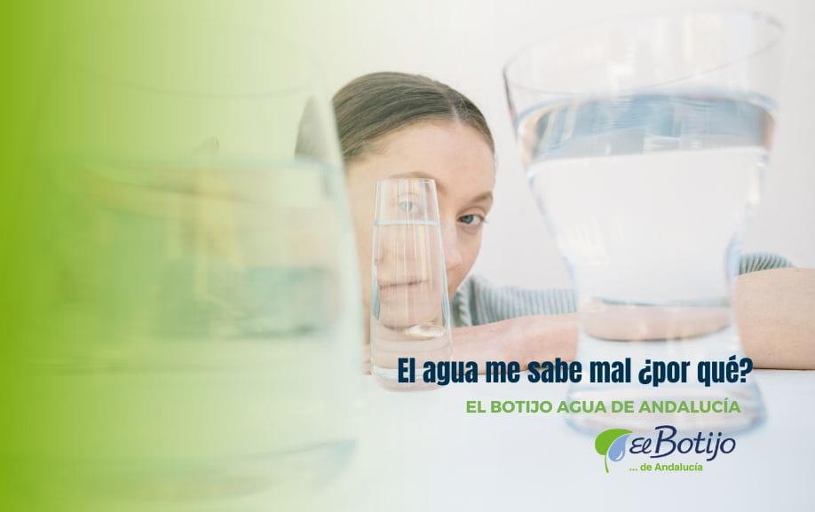 Por qué me sabe mal el agua