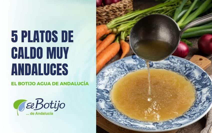 Platos de caldo muy andaluces