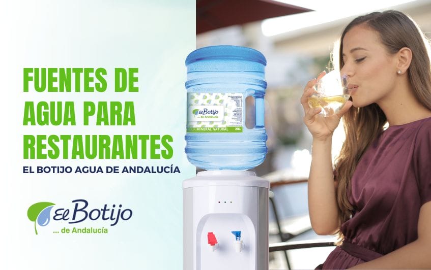 Fuentes de agua para restaurantes