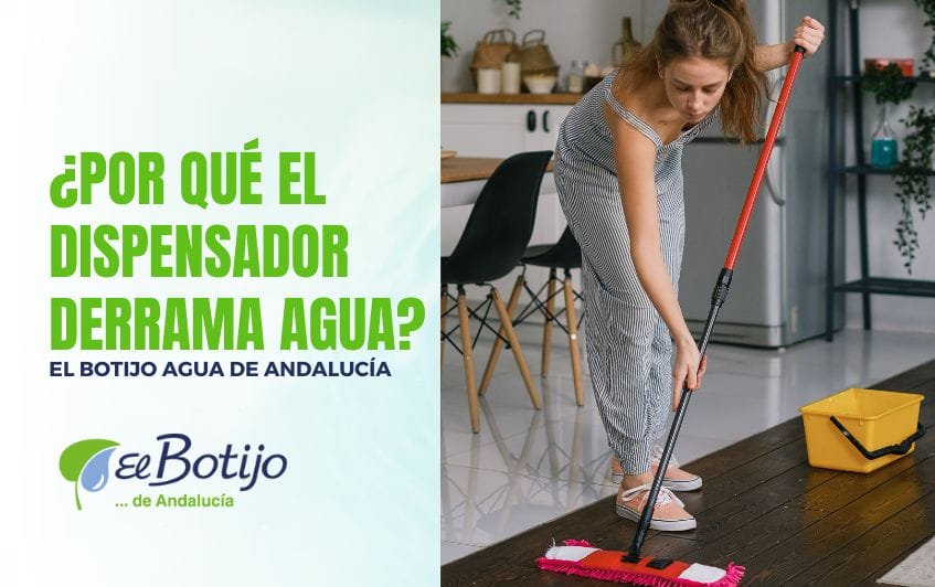 Qué hacer si el dispensador de agua gotea