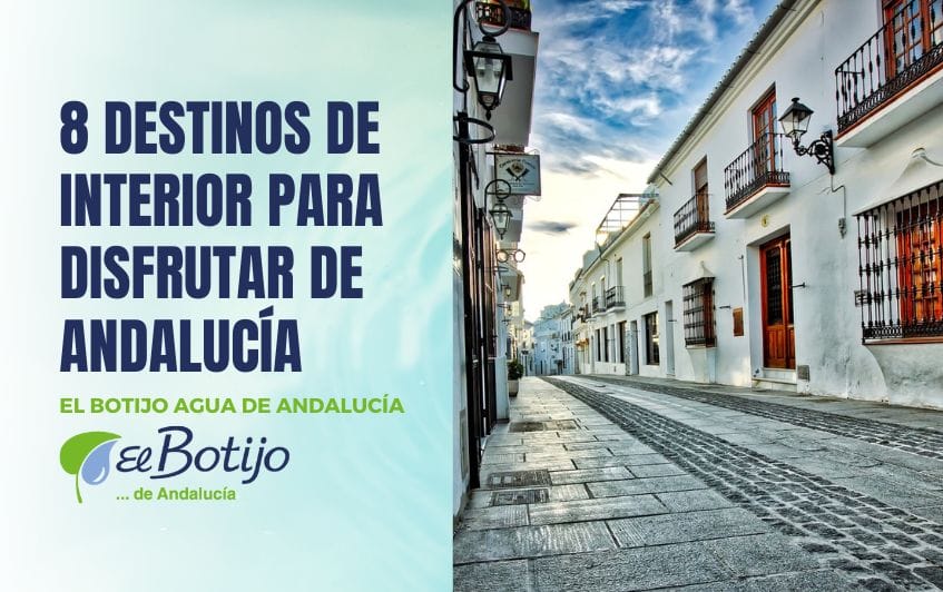 Calle típica de los pueblos de interior de Andalucía